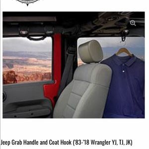 Jeep Wrangler Clothing hook